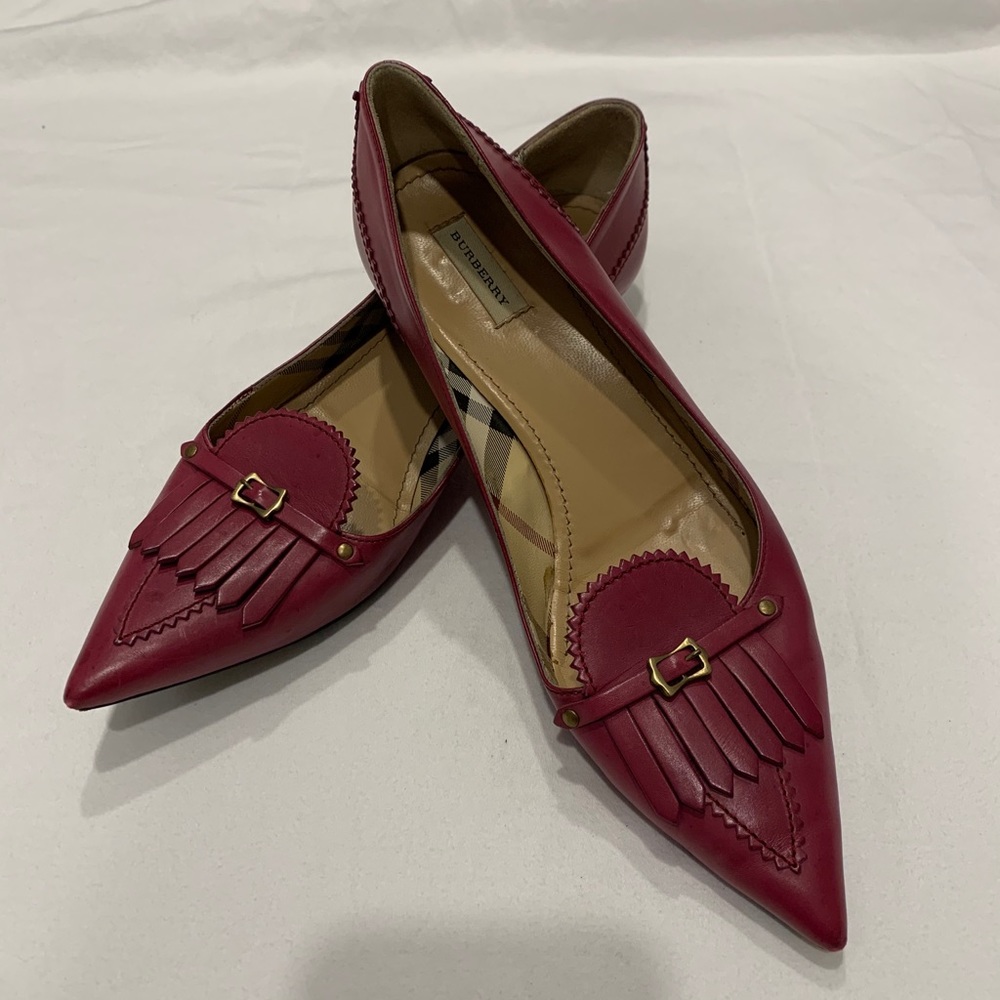Burberry Oxford Pointed Shoes